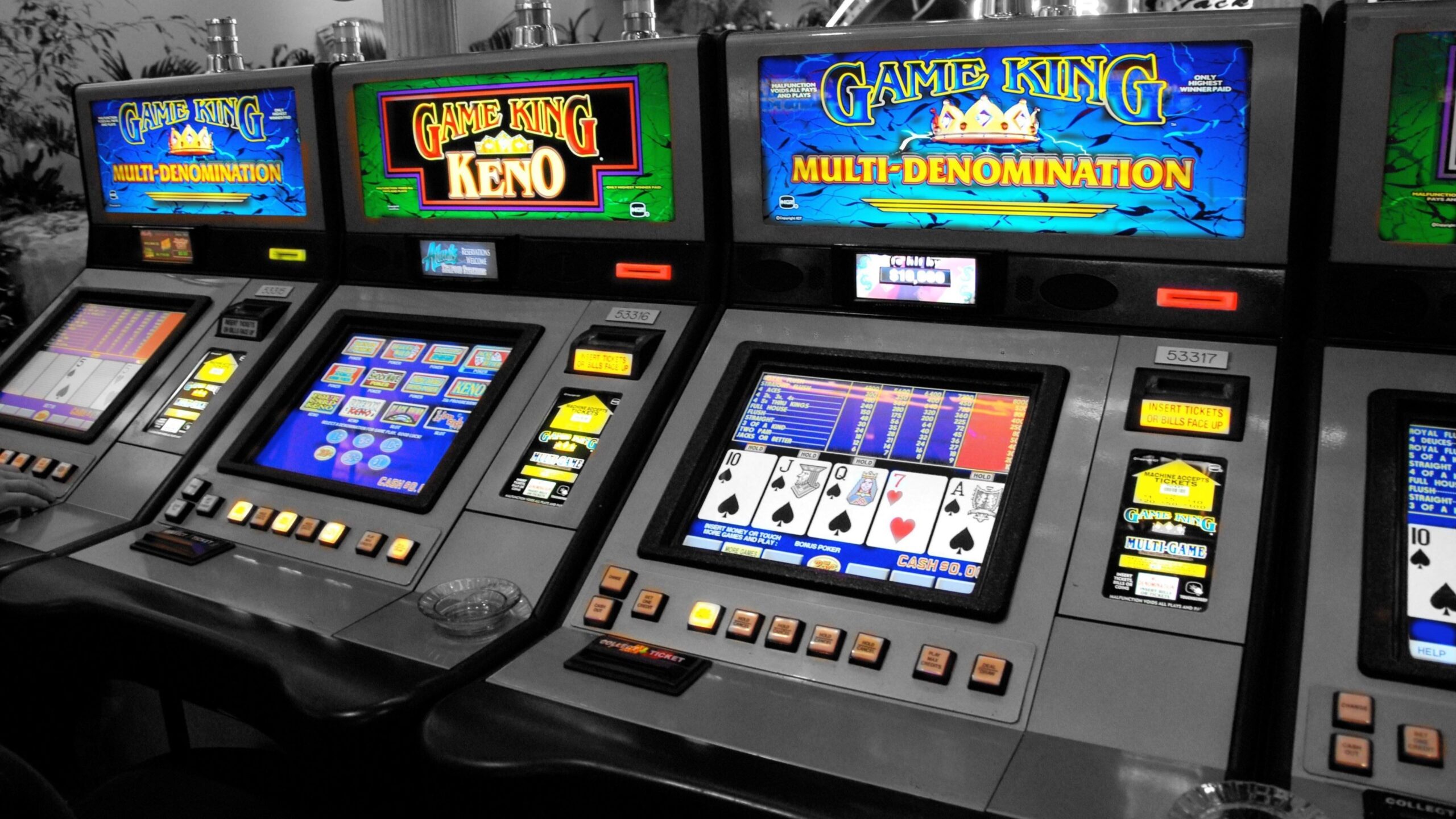 Which games are excluded from bonus wagering?